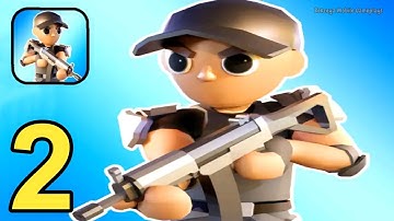 Idle Army 2 - Gameplay Walkthrough Part 2 World 2 ( Android,iOS )