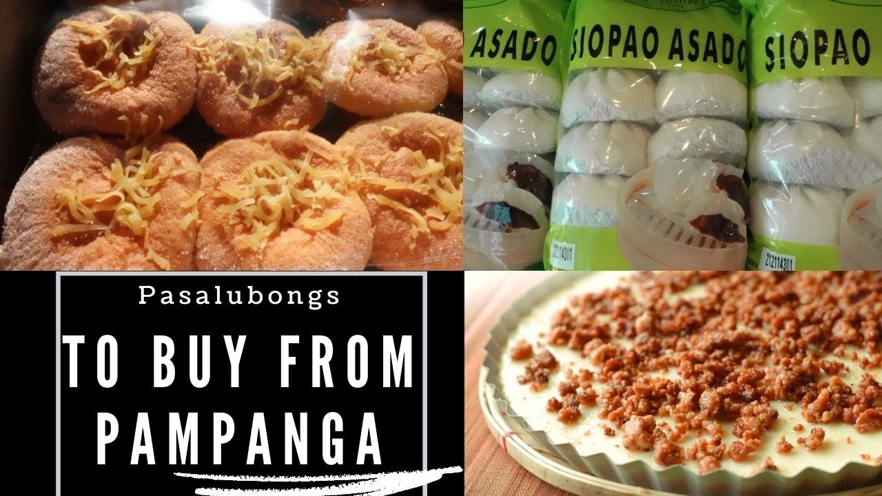 Pasalubongs/ Food souvenirs you need to buy from Pampanga YouTube