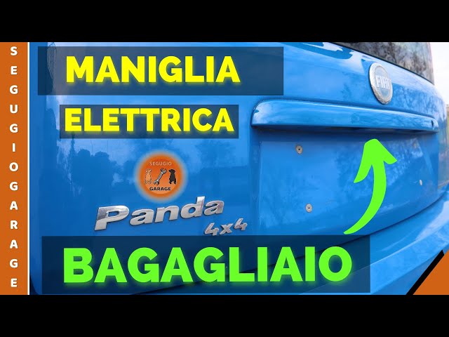 MANIGLIA del Portellone Portabagagli SOSTITUZIONE Fiat Panda 169