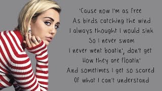 Malibu - Miley Cyrus (Lyrics)
