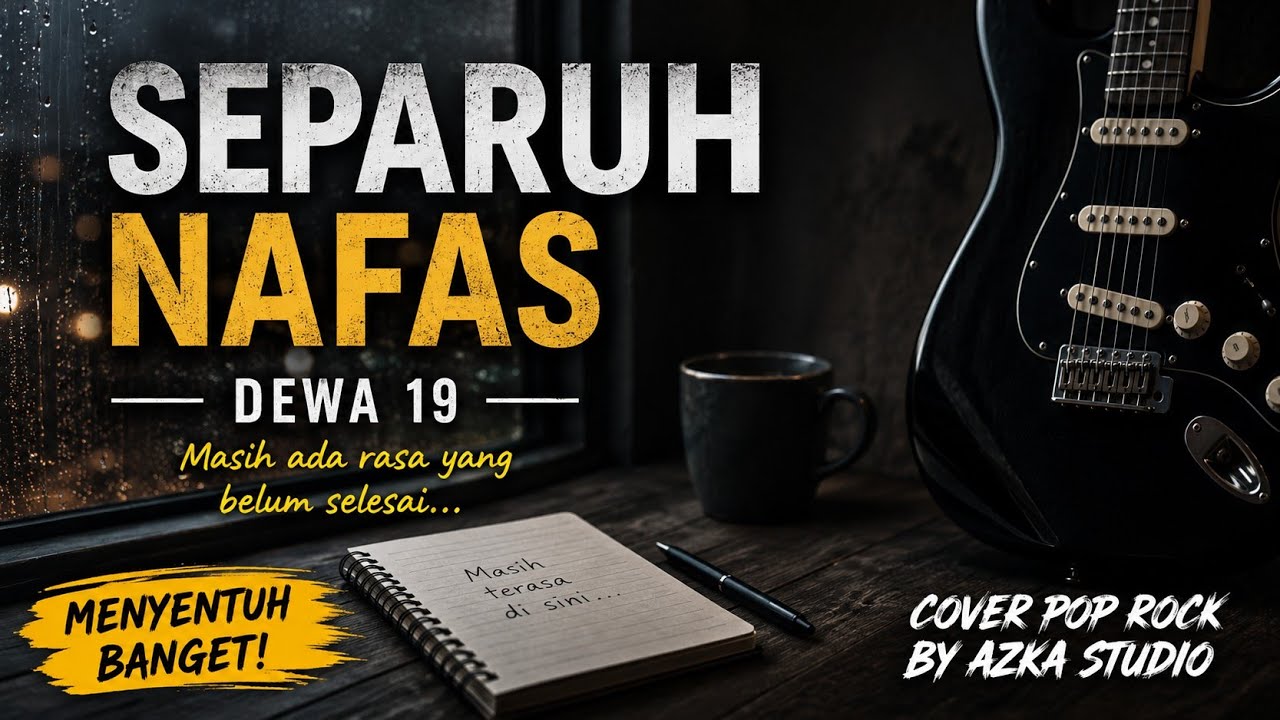🎵 Separuh Nafas - Dewa 19 | Cover Pop Rock Full Version + Lirik | Azka Studio