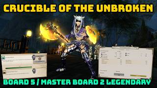 FFXIV: Crucible of The Unbroken - Getting Legendary Rank - Board 5 / Master Board 2