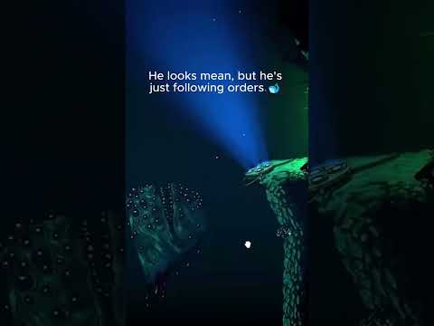 Meet the Stalker, he haunts the ocean depths of our game, Dive or Die 🫣 #indiegame #diveordie