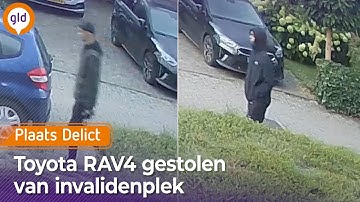 Toyota gestolen vanaf een invalidenplek: wie zijn deze mannen? I Plaats Delict