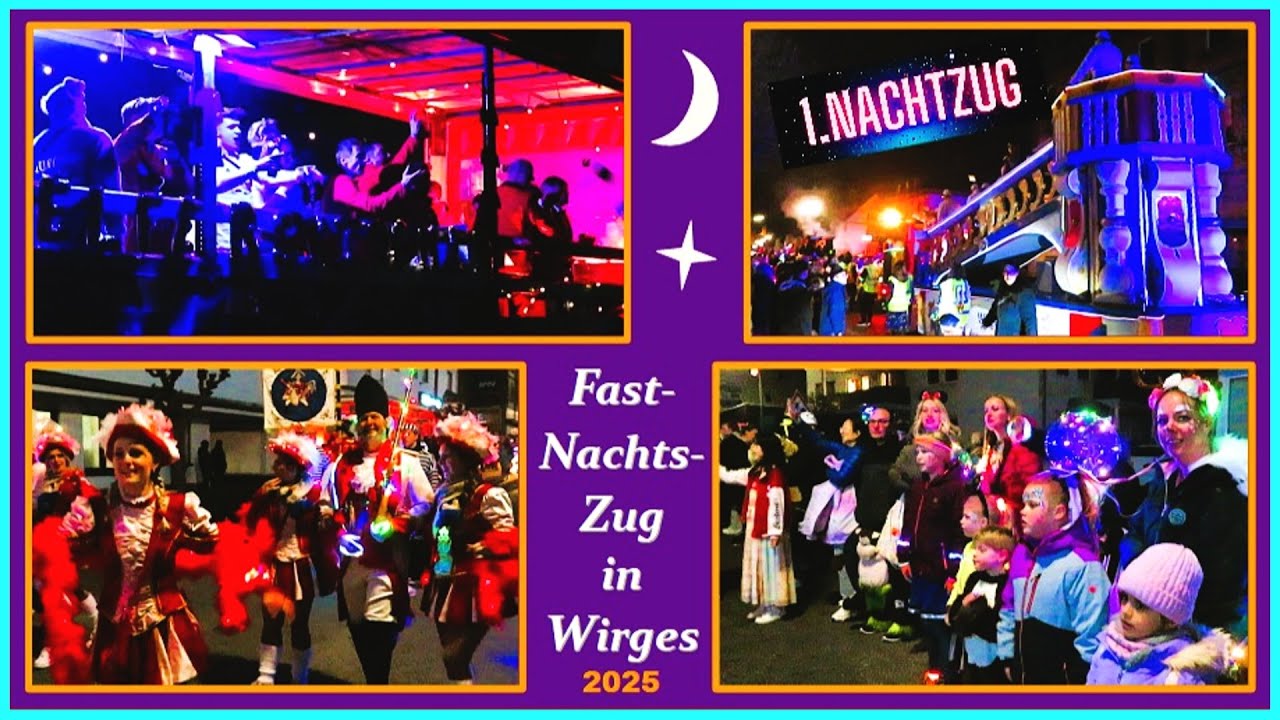 Wirges Helau 2025 - Der erste Nachtzug