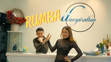 Learn Cucaracha, Cuban Rocks, & Basic Movement | RUMBA with Isabelle & William