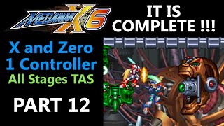 It is Complete !!! - Final - Mega Man X6 - X and Zero, 1 Controller - All Stages TAS