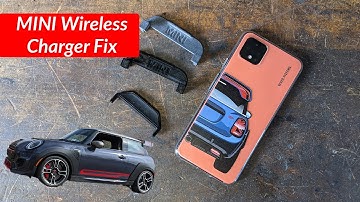 Making the MINI wireless charger hold larger phones