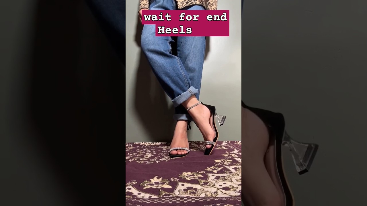 Meesho heels try on  👠