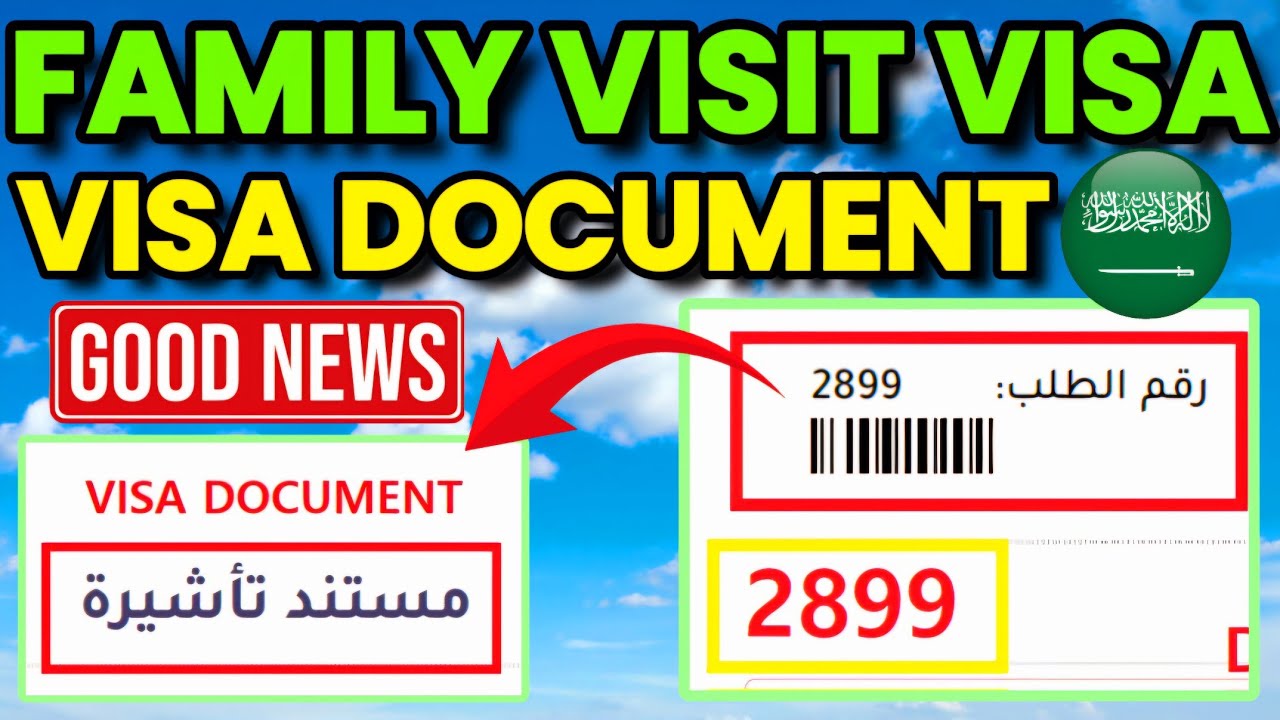 Visa Document Latest Update | Family Visit Visa Saudi Arabia 