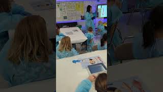 3rd grade squid dissection