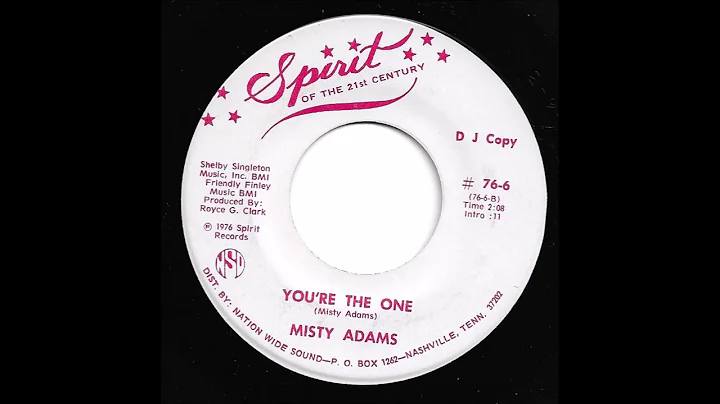 Misty Adams - You're The One