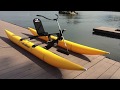 Easy to assemble and carry - Bikeboat Rec - Chiliboats Waterbike