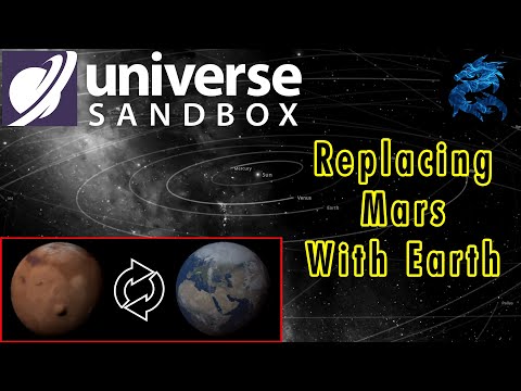 Replacing Mars with Earth - Universe Sandbox