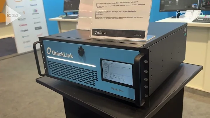 InfoComm 2024: QuickLink Presents Its StudioPro 4K Live Video Production Platform