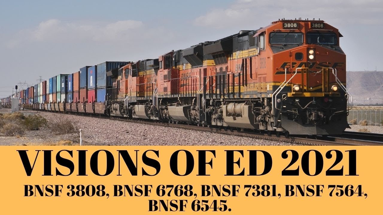 BNSF Intermodal Trains Needles Sub