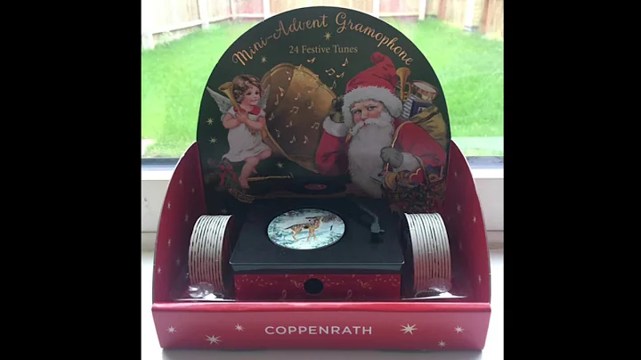 Coppenrath Unique Vintage Musical Gramophone Advent Calendar Day Four