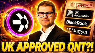 UK Government Just Confirmed QNT?! BlackRock & JPMorgan Are Involved - QUANT QNT News