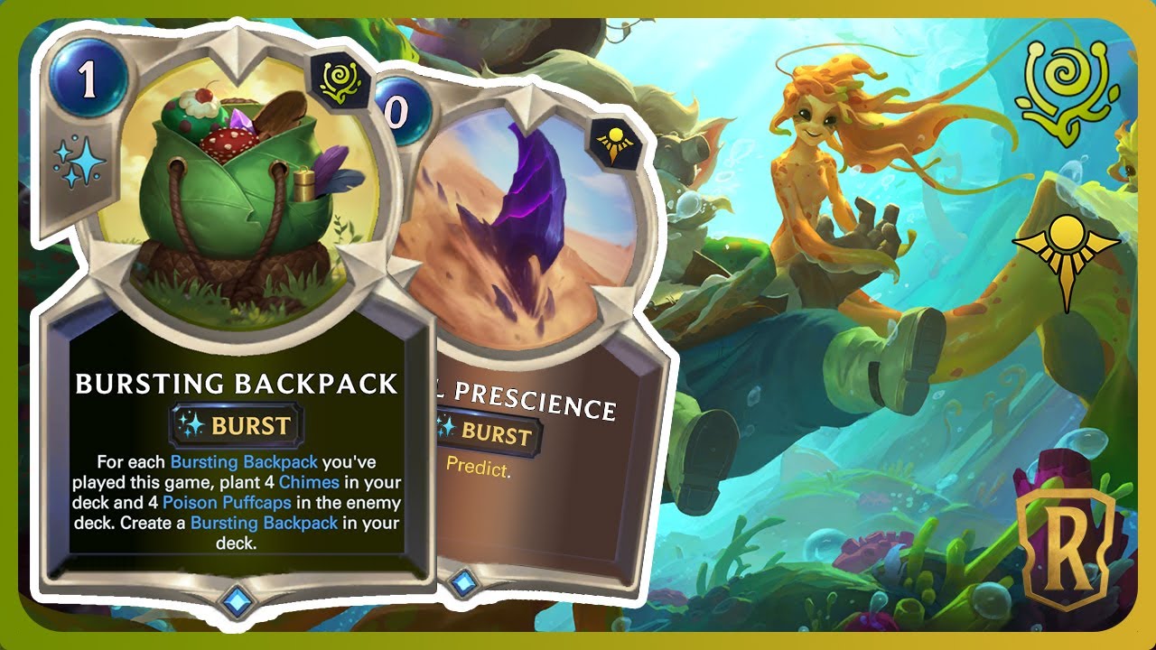 Unlimited Bursting Backpack!! | Teemo + Curious Shellfolk deck