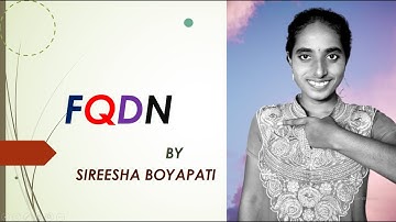 FQDN(Fully Qualified Domain Name) | english