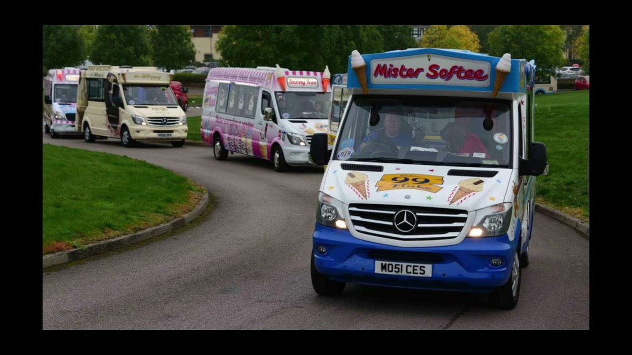 Many different ice cream Van’s and music/chimes - YouTube