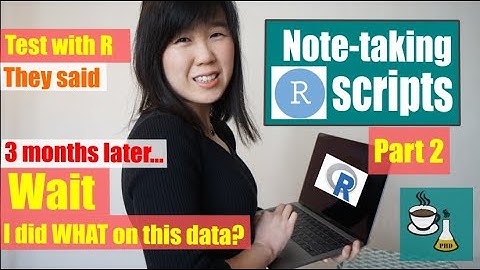3 Steps for Documenting Simple Analyses on R