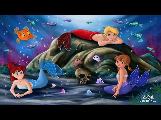 My Favorite CAC Characters as Mermaids
