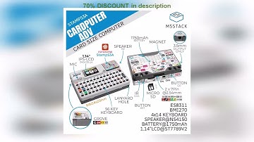 A must-have product! M5stack Official  Cardputer Adv Version (ESP32-S3)