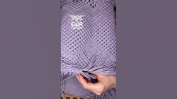 Macrame lilac bucket bag 😈  full video tutorial soon