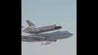 Space Shuttle Piggyback Ride :) #space #spaceshuttle