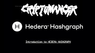 Hedera Hashgraph HBAR - Introduction 2021 [Cryptocurrency | Blockchain | Cryptomancer]