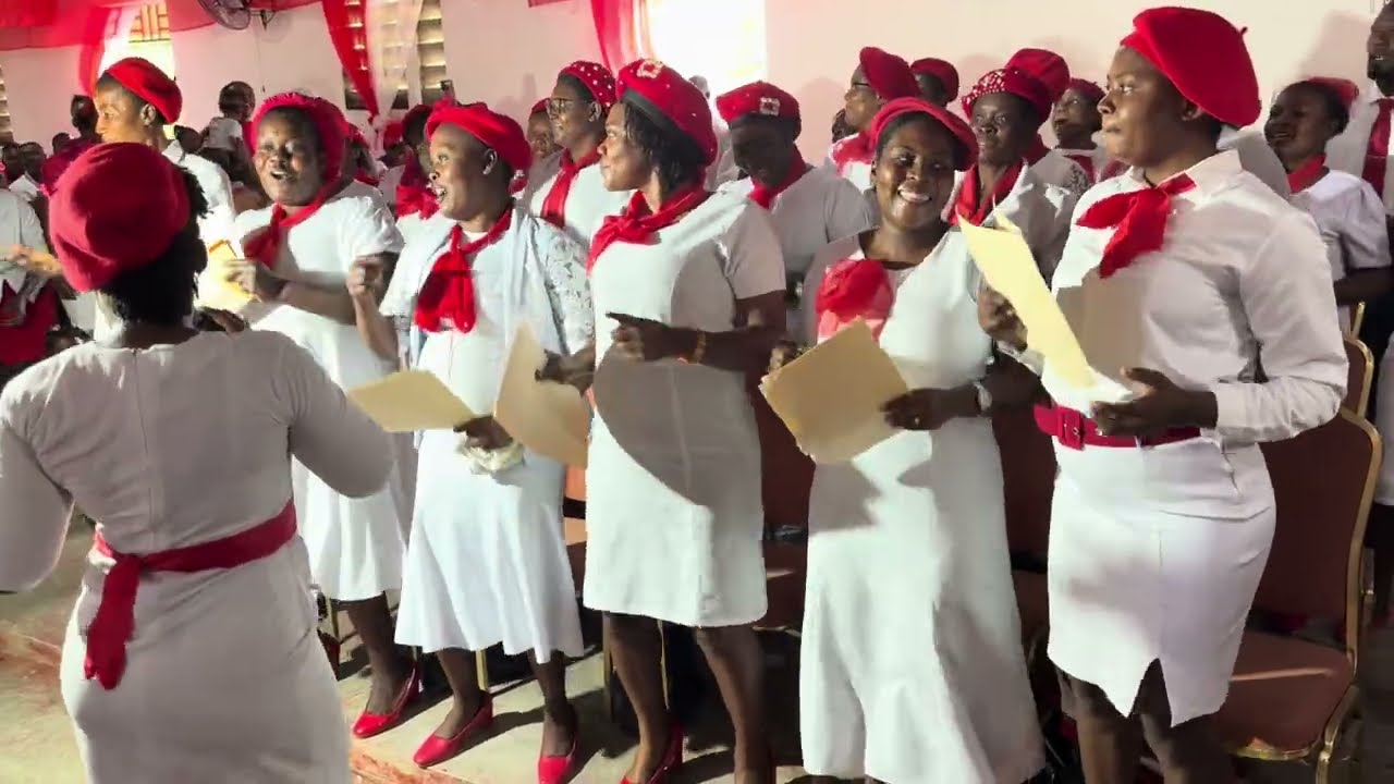 M’en kòman koral Legliz pastè Moïse Joseph te resevwa li avèk yon chan tout glwa pou Bondye