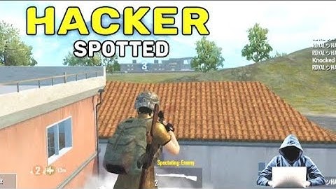 Hacker Spotted in Pubg Mobile Lite | Wall hack & high Jump