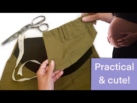Videó: 3 módszer a szokásos nadrágok kismama nadrágokká alakítására