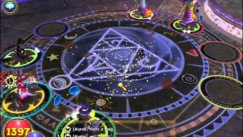 [Remake] Wizard101 fighting Krokopatra last boss on krokotopia