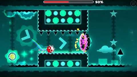 Geometry Dash [2.0] - Azure Apex (All Coins)