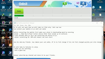 How to flash samsung sm-g532f 100% done.