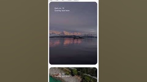 React Native - Optimized FlatList with Videos