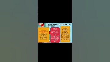 AP HIGH COURT EXCEPTED CUT OFFs (SO)( PS) DRIVER FIELD ASSISTANT RECORD ASSISTANT JUNIOR ASSISTANT