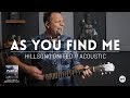 As You Find Me - Hillsong United // Acoustic guitar cover