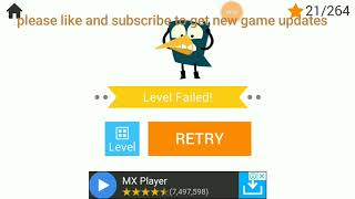 Stupid Bird : cut puzzle game gameplay Android screenshot 5