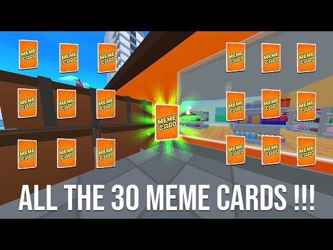 Dude Wars All The 30 Meme Cards In This Game !!! 🤔🤔🤔