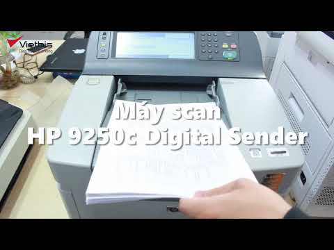 Máy scan HP Digital Sender 9250C tốc độ quét lên tới 55 trang/phút - iScan.vn