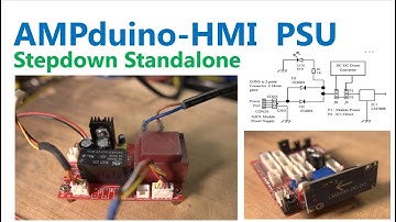 AMPduino HMI #12 | Arduino Power Supply Stepdown Standalone
