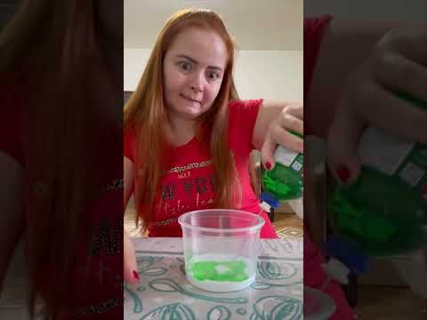 Slime com Shampoo,