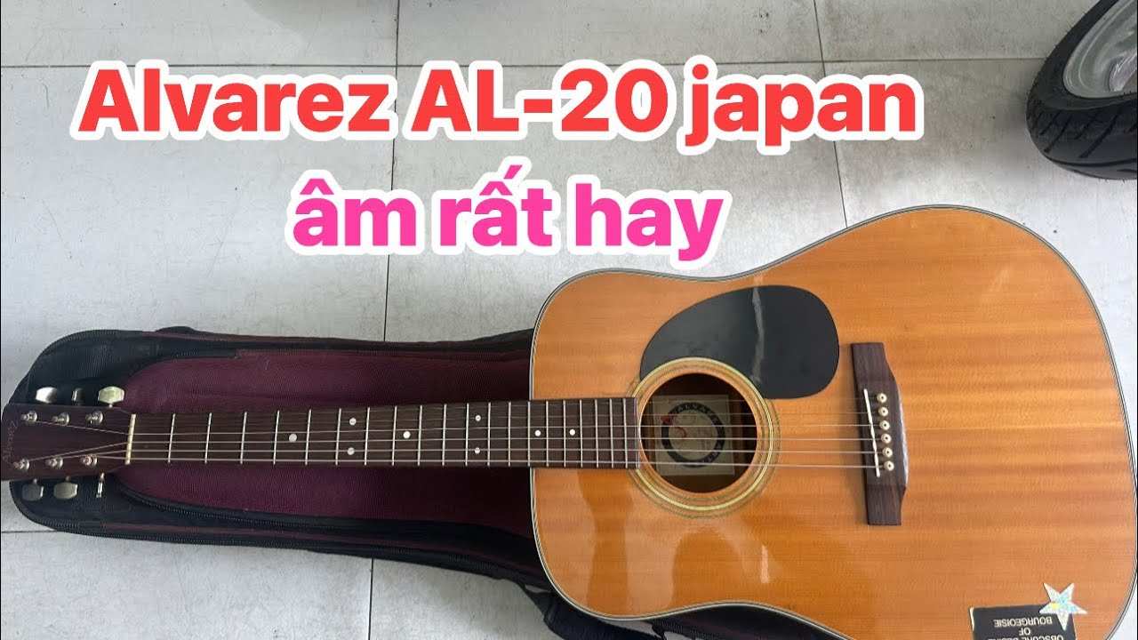 Alvarez AL20 Japanese Guitar, Excellent Sound. Price: $1,800,000
