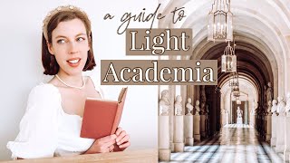 Light Academia 🤍 Aesthetic guide & outfit inspiration