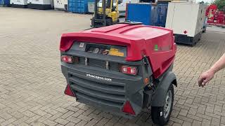 Atlas Copco XAS 37 KD PE Kubota 2 m3 / min 18 5 kW 7 Bar Mobiele Diesel Compressor stocknr 6942