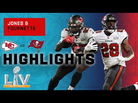 Ronald Jones & Leonard Fournette Tag Team for 196 Total Yds | Super Bowl LV Highlights