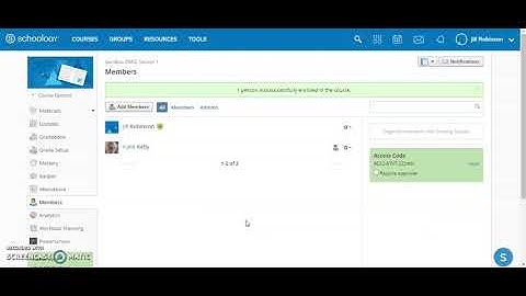 Schoology - Adding a Co-Teacher to A Course